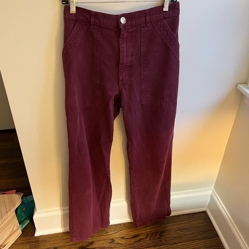 Big Bud Press Burgundy Utility Pants